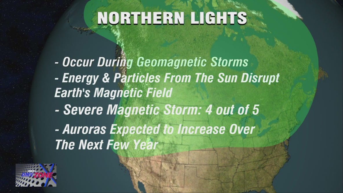 Virginia sees rare glimpse of Northern Lights